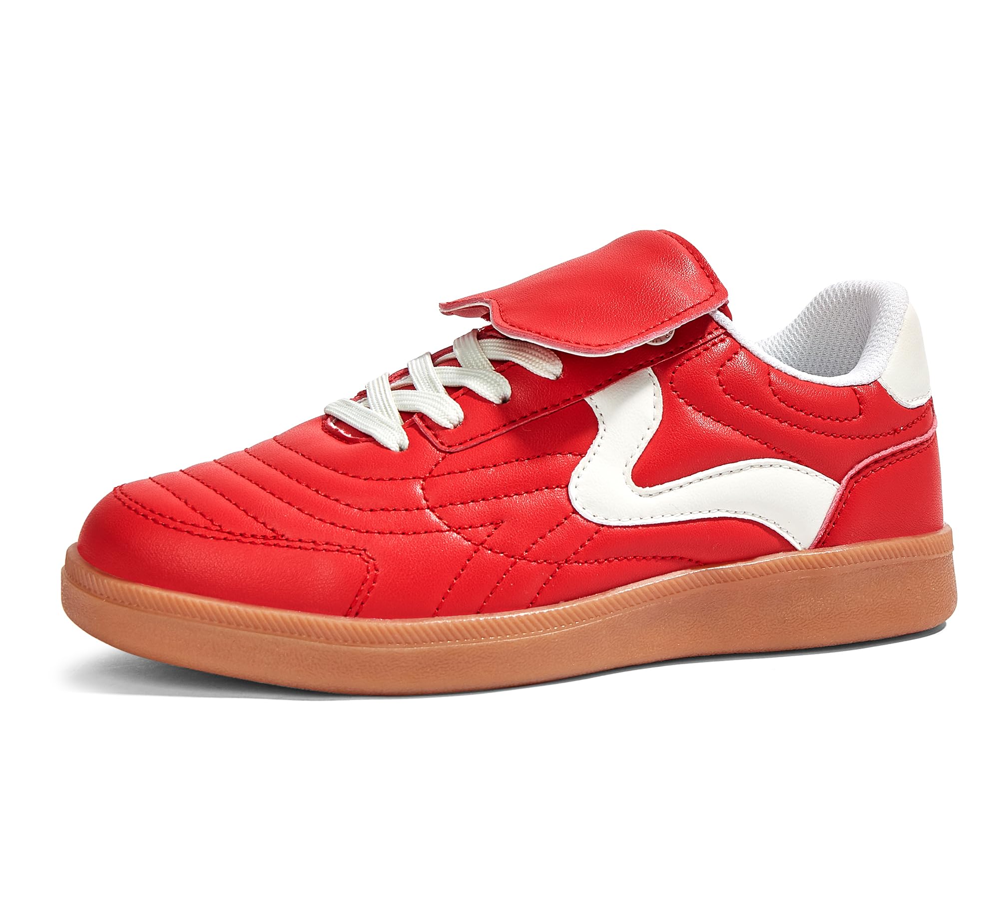 LUCKY STEP Women's Gum Sole Fashion Sneakers Classic Retro Fancy Casual Leisure Tennis Walking Skate Shoes