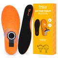 V.Step Kids Insoles Tracker Holder Breathable Shoe Inserts for Kids Orange Intended for Universal Radio Tracking Gadgets (Medium)