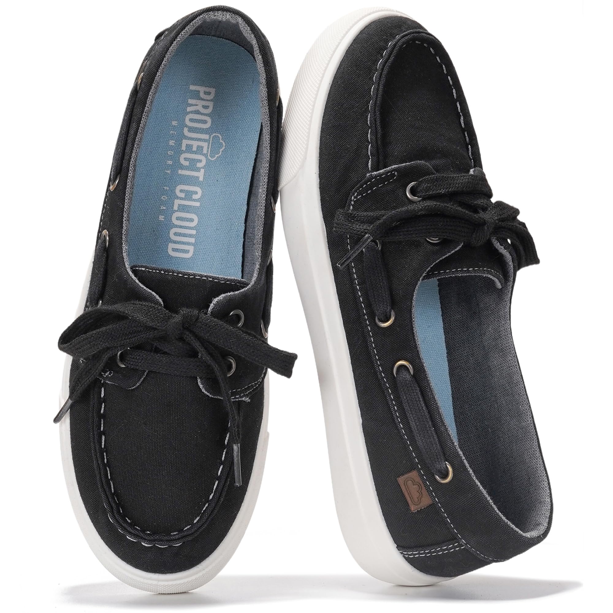 Project Cloud Canvas Sneakers for Women Memory Foam Slip On (Seasalt) | Memory Foam Insole; Slip-On Design; Lightweight; Non-Slip Sole; Canvas Fashion Sneakers for Women; Everyday Comfort